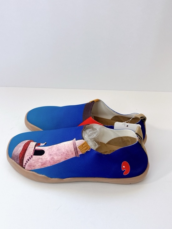Men’s Size 8 UIN Beacon for You Slip-On Shoes Blue Flats Loafers